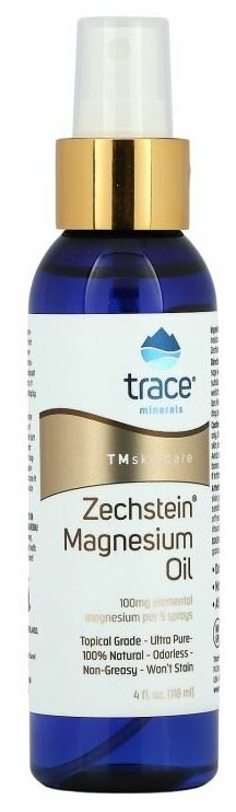 Trace Minerals Research, Zechstein, Магниевое масло, 118 мл (4 жидк. унции)