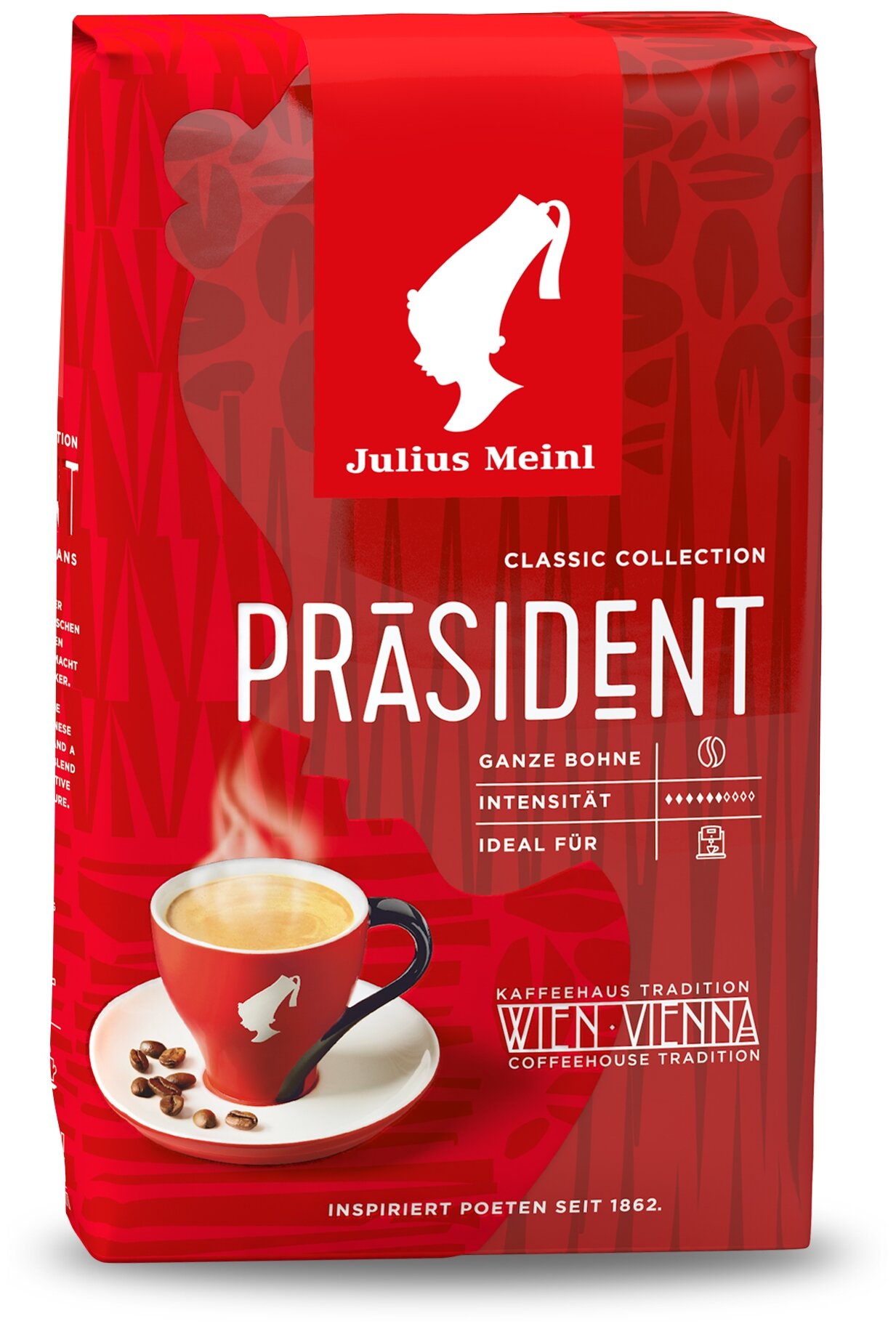 Кофе Julius Meinl Президент зерно 0,5 кг