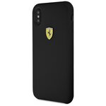 Чехол Ferrari для iPhone X/XS On- Track SF Silicone case Hard TPU Black - изображение