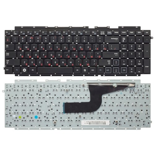 Клавиатура для ноутбука SAMSUNG RC720 черная