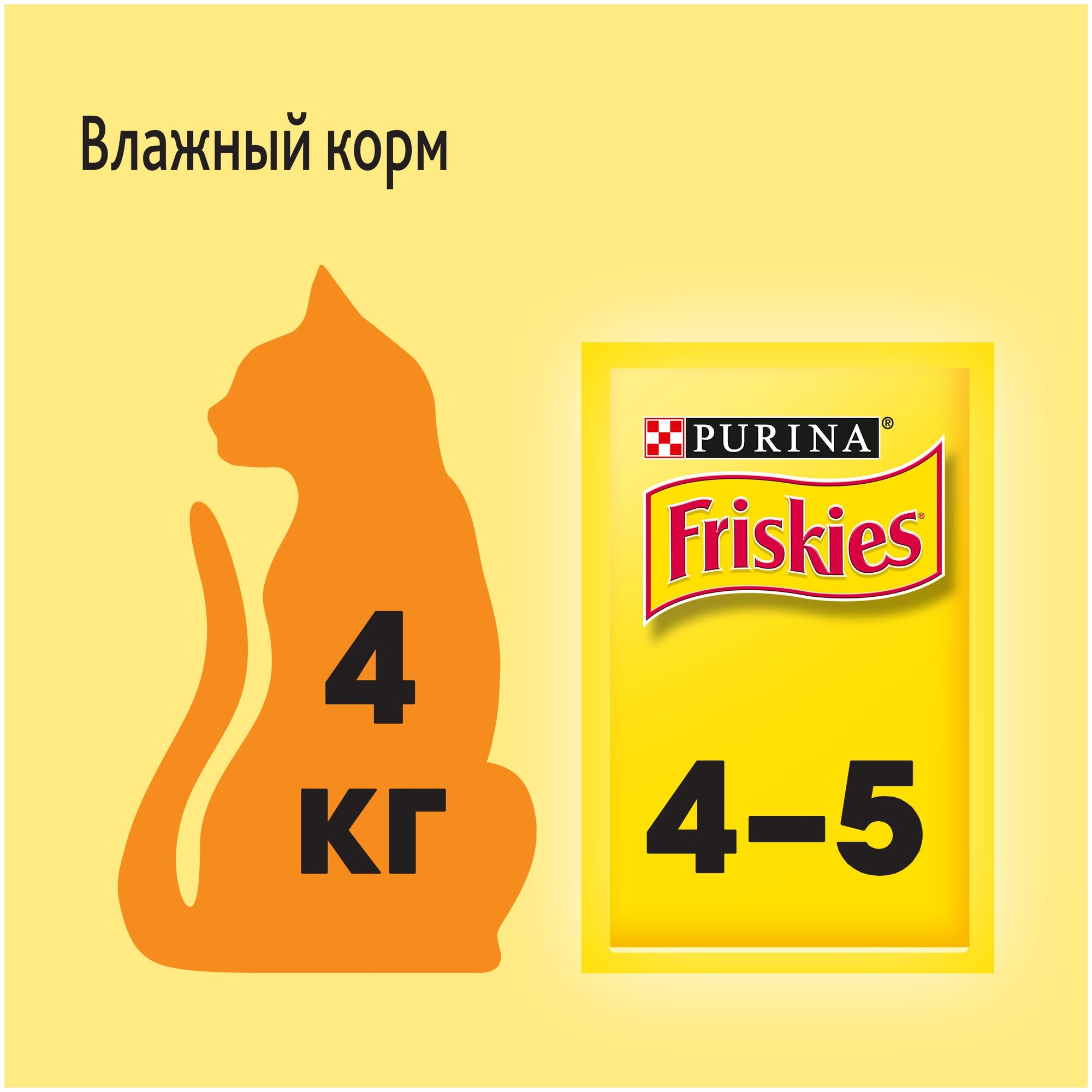 Влажный корм для кошек Friskies с курицей 30 шт. х 50 г (кусочки в соусе) - фотография № 9