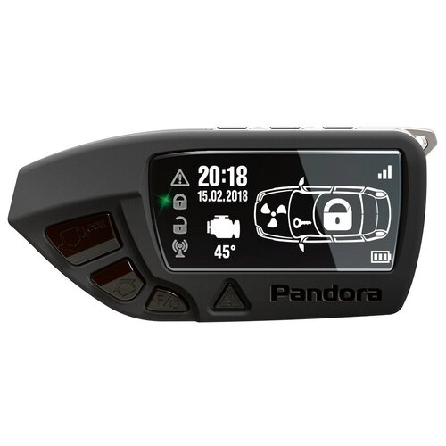 Брелок Pandora LCD DXL 670 black