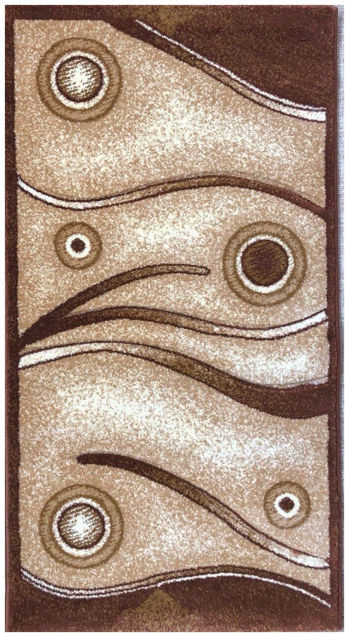 Турецкий ковер рельефный, 80x150 см - фотография № 1
