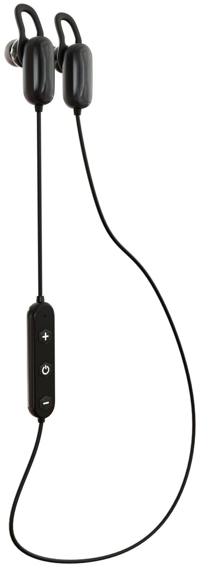 Наушники Bluetooth вакуумные с шейным шнурком More choice BG10 (Black)