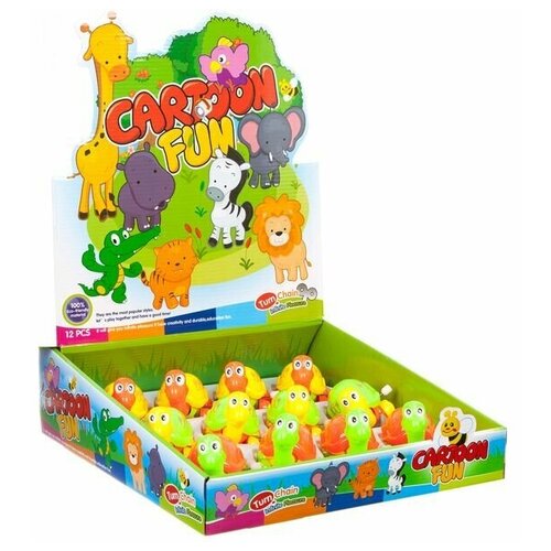 фото Набор пласт. заводных черепах 12 штук, арт.68701-1. yandex market