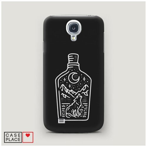 фото Чехол пластиковый samsung galaxy s4 бутылка арт case place