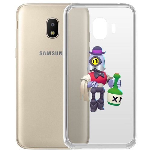 фото Чехол-накладка clear case brawl stars-барли для samsung galaxy j2 (2018) (j250) krutoff group