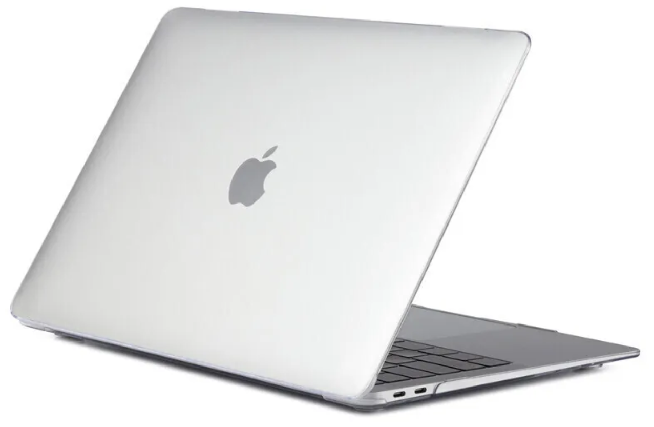 Чехол-накладка пластиковая для MacBook Pro 15 2016-2019 Retina (A1707 A1990), Кристально-прозрачный Hardshell