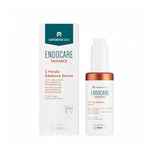 Endocare Radiance C Ferulic Edafence Serum Защитная антиоксидантная регенерирующая сыворотка 30 мл.