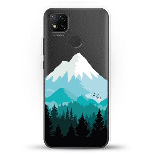 фото Силиконовый чехол снежные горы на xiaomi redmi 9c andy & paul