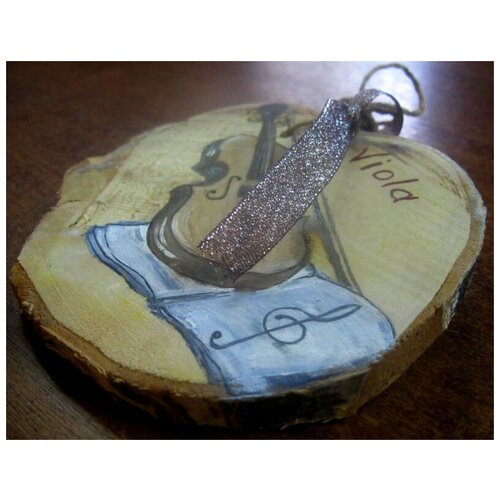 Миниатюра на спилах Ч/четверти Альт Viola