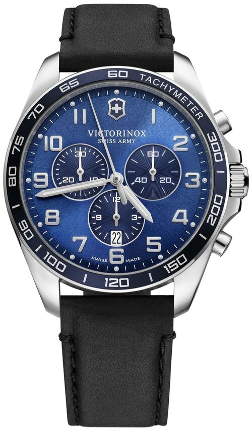 Наручные часы VICTORINOX Fieldforce 241929, синий, черный