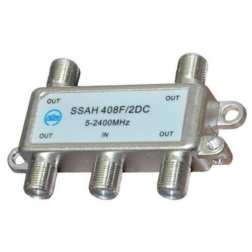 Разветвитель RTM SSAH408F/2DC, серебристый rtm ответвитель rtm tah420f