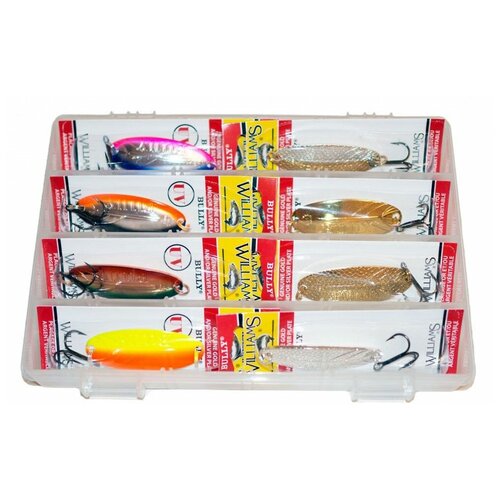 фото Рыболовный набор восемь блесен williams bully b52