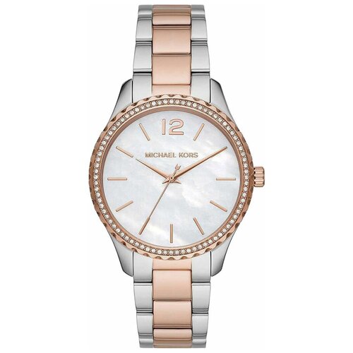 фото Наручные часы michael kors layton, золотой, серебряный