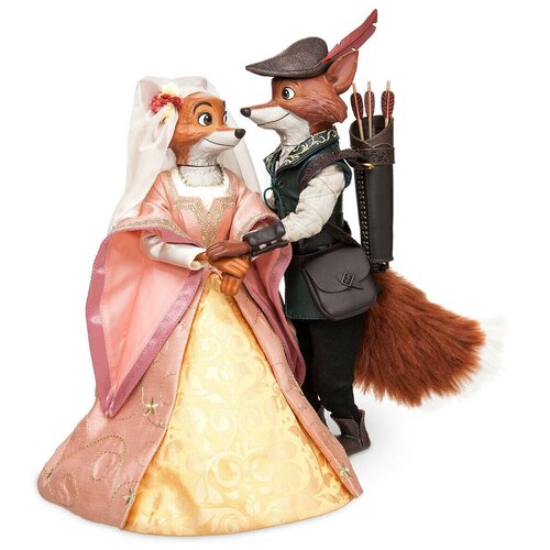 Набор кукол Disney Robin Hood and Maid Marian Doll Set - Disney Designer Fairytale Collection - Limited Edition (Дисней Робин Гуд и Мэрион Лимитированная серия)