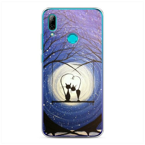 фото Силиконовый чехол "влюбленные котики 10" на huawei p smart 2019 / хуавей п смарт 2019 case place