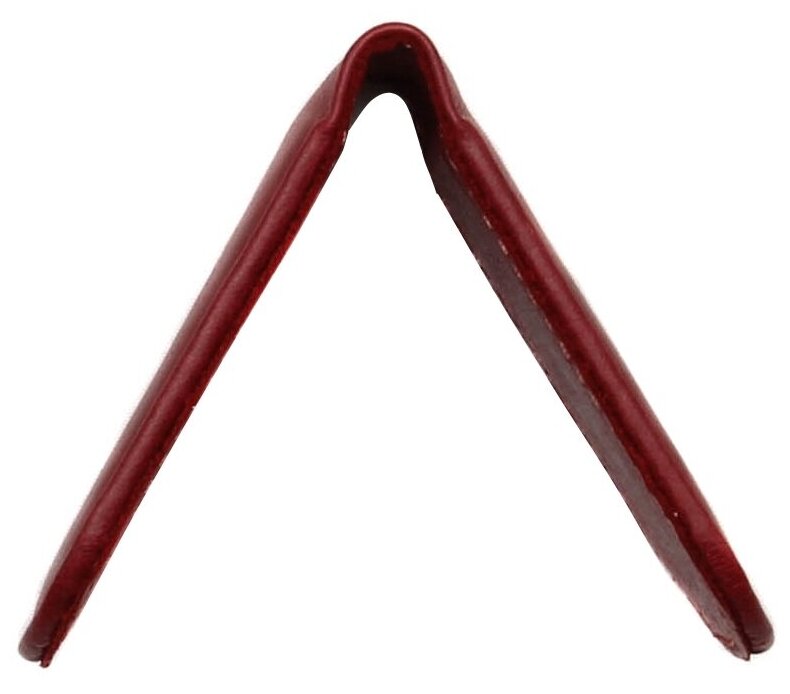 Зажим для купюр RELS, фактура гладкая, красный — фото 1