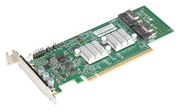 Опция Supermicro AOC-SLG4-4E4T 4-Port Retimer, x16 PCIe Gen 4, RoHS