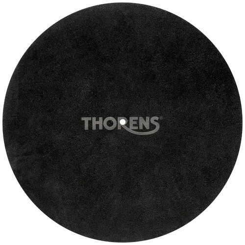 слипмат thorens dm 208 cork turntable mat Слипмат Thorens Platter Mat Leather Black