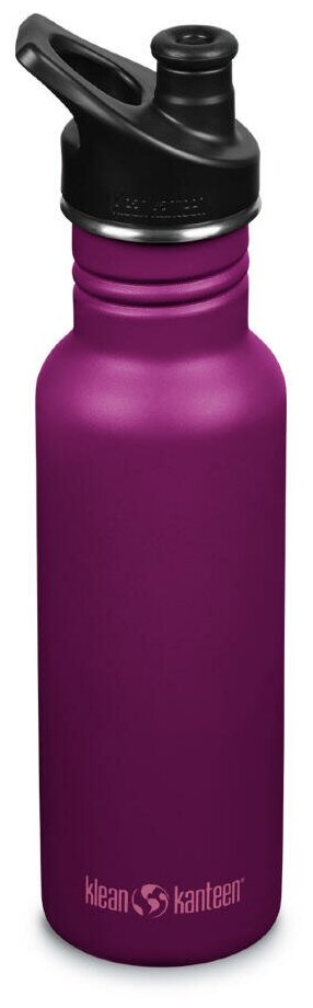  Klean Kanteen CLASSIC NARROW SPORT 532  (18 oz) - Purple Potion