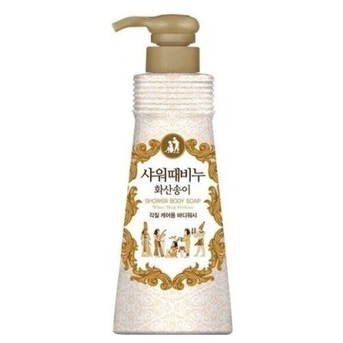 Mukunghwa Гель для душа MUKUNGHWA White musk perfume shower body soap 500 мл 976₽