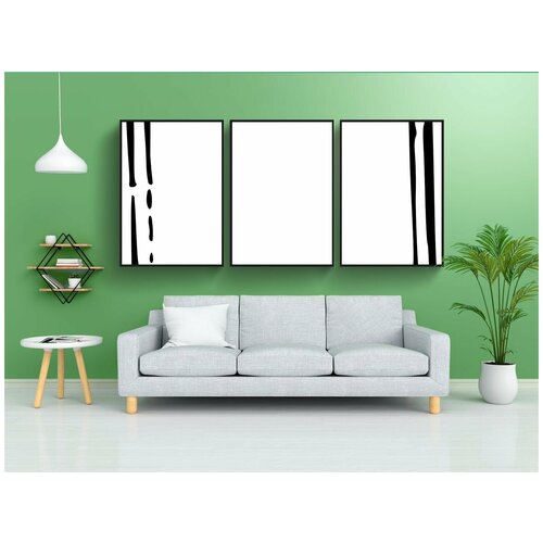 фото Набор модулных постеров для интерьера "рамка, фото, фотография" 60x90 см. в тубусе, без рамки lotsprints