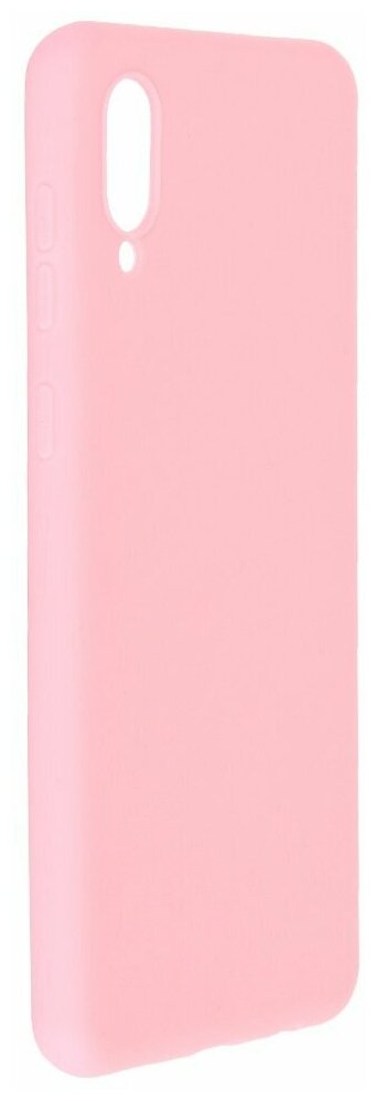 Чехол для Samsung Galaxy A02 2021 Soft Matte Silicone Pink NST21676