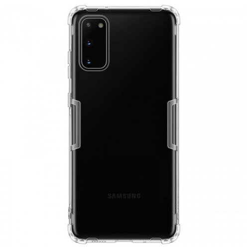 Nillkin Nature Прозрачный силиконовый чехол для Samsung Galaxy S20 силиконовый чехол розочки на samsung galaxy s20