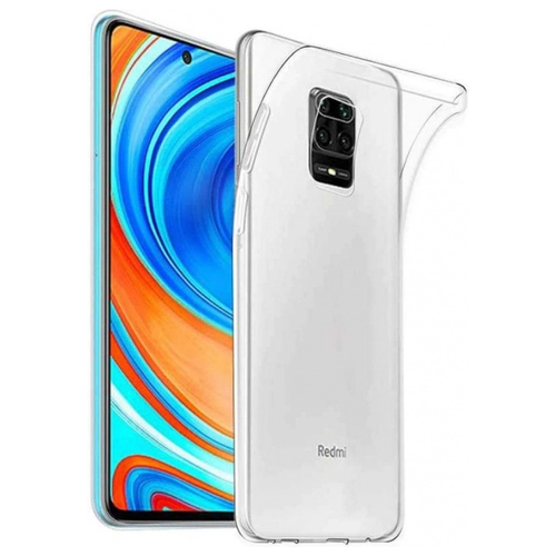 фото Чехол-накладка borasco для xiaomi redmi note 9 pro/9s прозрачный