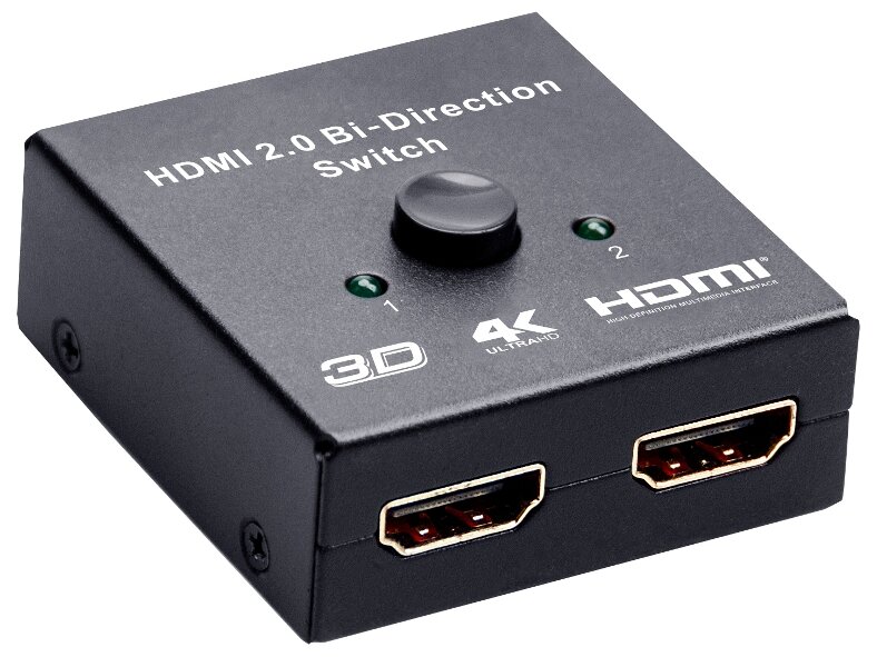 Greenconnect Переключатель v2.0 HDMI 2 к 1 Bi-Direction Switch серия Greenline