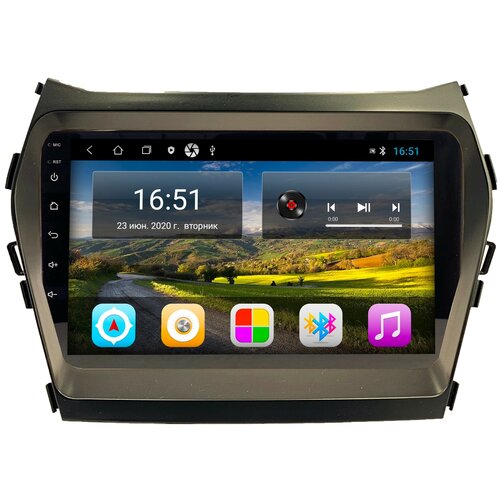 Штатная магнитола Zenith Hyundai Santa Fe 2012-2018, Android 10, 2/16GB