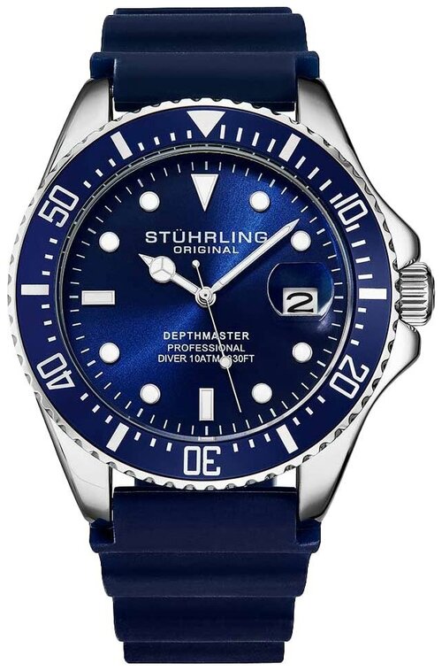 Наручные часы STUHRLING Aquadiver, синий