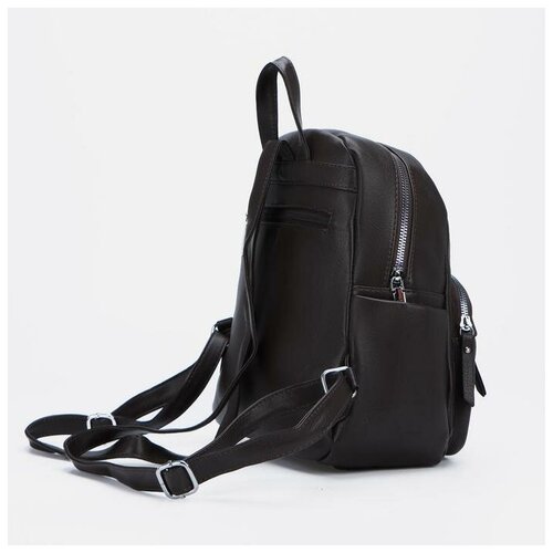 фото Рюкзак на молнии, цвет коричневый бренд ко