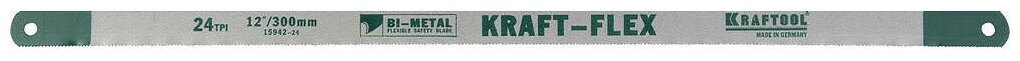 Kraftool Полотно KRAFT-FLEX по металлу 10шт Kraftool 15942-24-S10