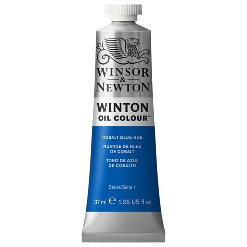 Купить Краска масляная художественная Winsor&Newton Winton, 37мл, туба, синий кобальт ( Артикул 316753 )