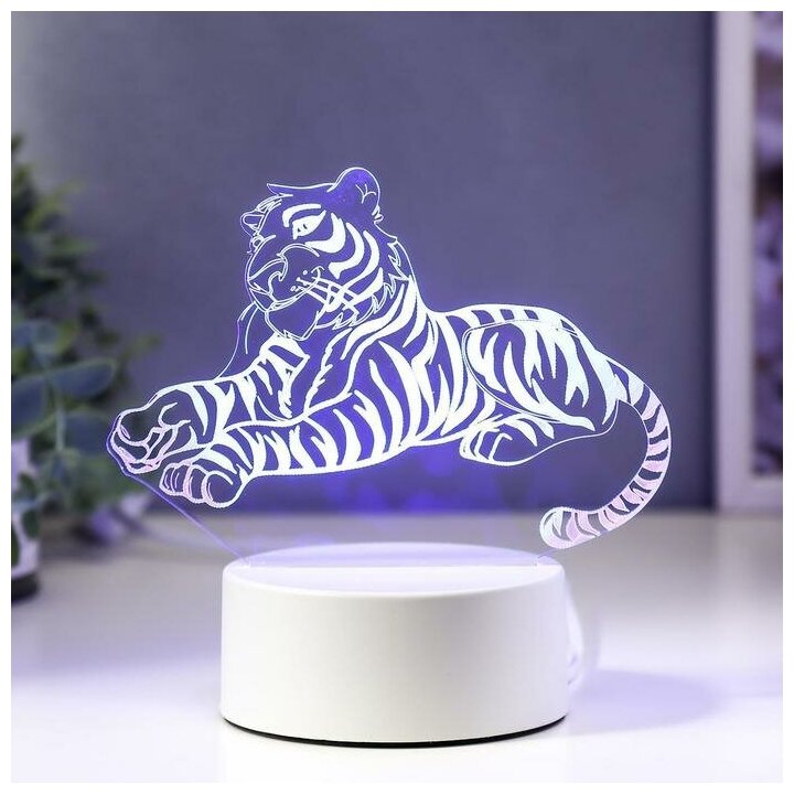 Светильник "Тигр" LED RGB от сети 4814581