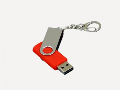 Изображение товара Флешка для нанесения Квебек (128 Гб / GB USB 3.0 Красный/Red 030 Флеш-карта Брелок)