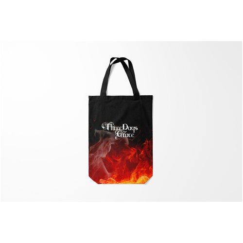 фото Сумка-шоппер / 31х42 см / рок / three days grace burnettie