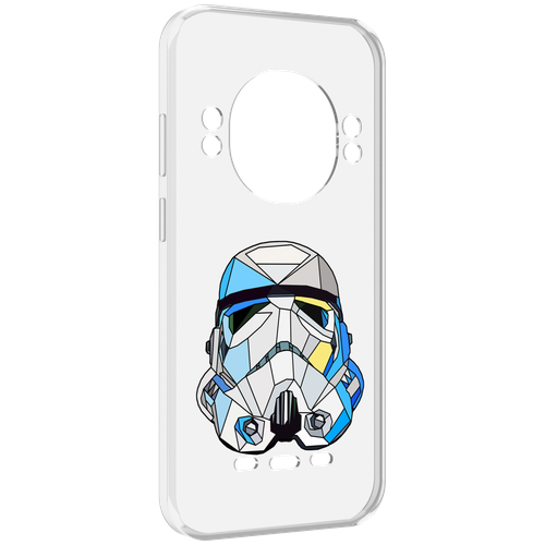 Чехол MyPads star wars дарт вейдер для UleFone Power Armor 16 Pro задняя-панель-накладка-бампер