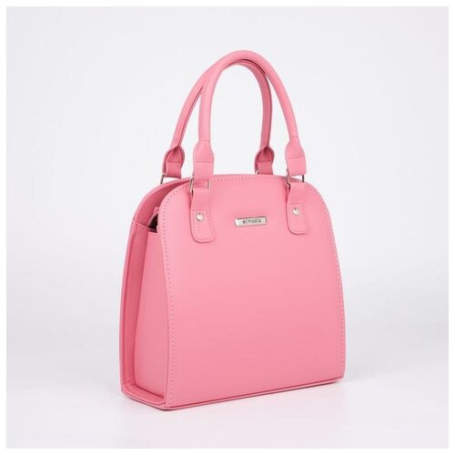 фото Тоут, отдел на молнии, наружный карман, регулируемый ремень, цвет розовый эль маста