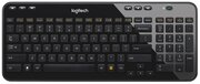 Клавиатура беспроводная Logitech Wireless Keyboard K360, мембранная, USB-коннектор, черная