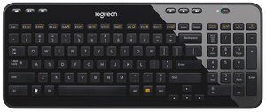 Клавиатура Logitech K360 черный, кириллица+QWERTY