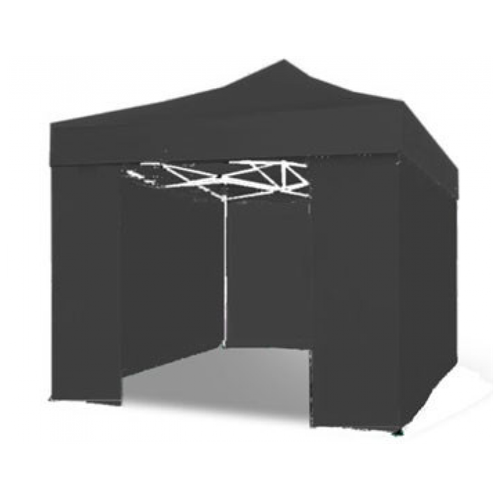 Helex Тент-шатер быстросборный Helex 4342 3x4,5х3м полиэстер черный