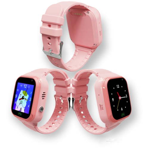 Детские умные часы с видеозвонком Rapture LT-36LTE 4G, розовые
