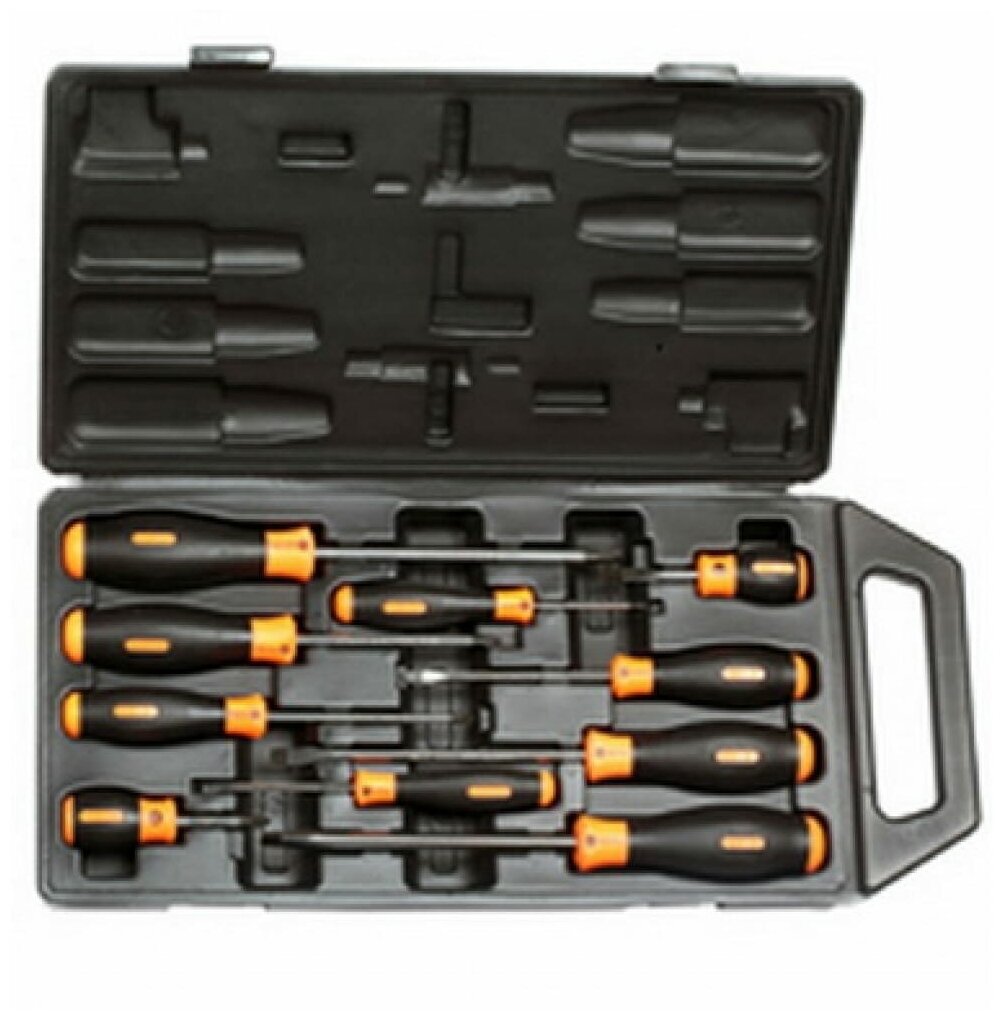 фото Набор отверток SHTOK 10 шт. кейс 09904