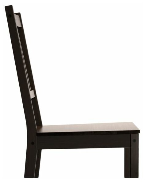 STEFAN стефан стул коричнево-чёрный - фотография № 6