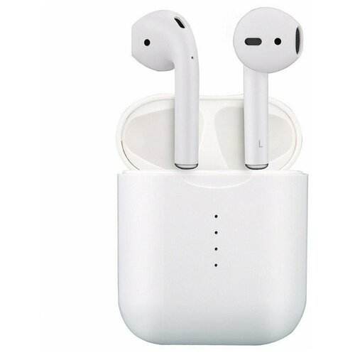 Наушники беспроводные TWS I10 с боксом для зарядки Bluetooth белый 87000₽