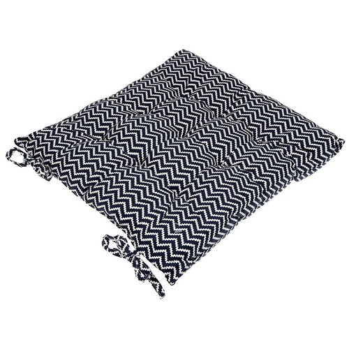 Подушка на стул House-wares, 40х40х5 см., синий, 100% полиэстер, наполнитель синтепон