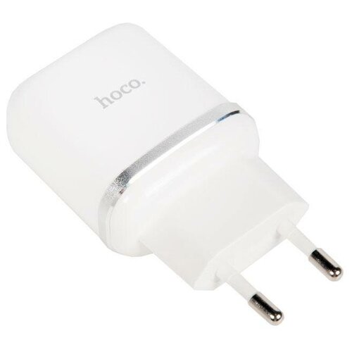 Зарядное устройство HOCO N3 Special QC3.0, 18W, один порт USB, 5V, 3.0A, белый зарядное устройство hoco n3 special qc3 0 18w один порт usb 5v 3 0a белый